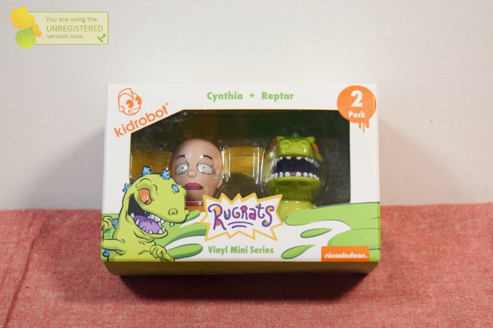NECA Rugrats Cynthia and Reptar 3" Vinyl Figures 2pk